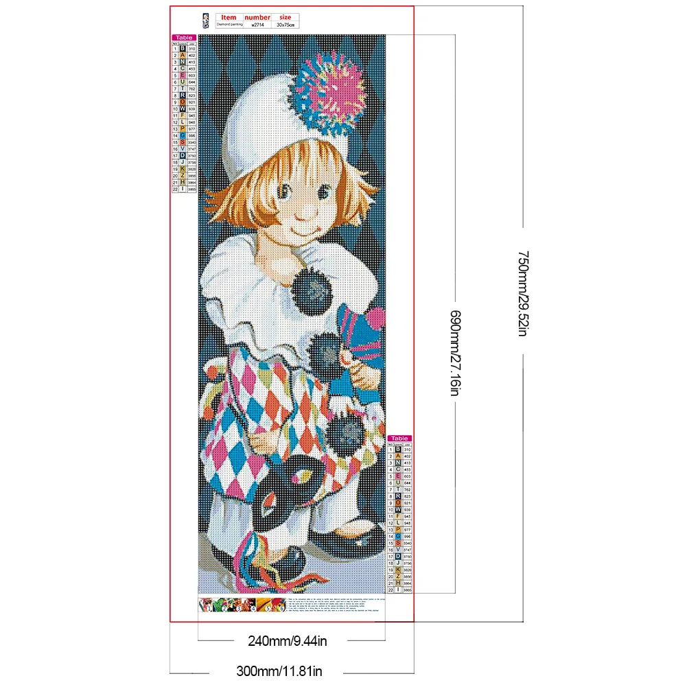 Diamond Painting - Full Round Drill - Kid(Canvas|30*75cm)