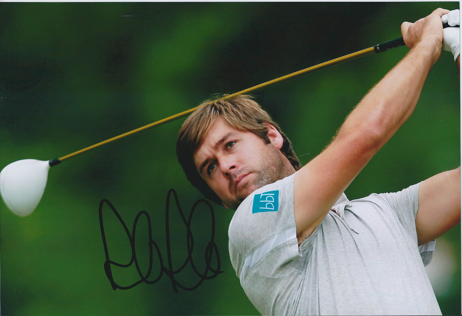 Robert Rock SIGNED Autograph 12x8 Photo Poster painting AFTAL COA European Tour GOLF Winner