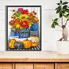 Diamond Painting-DIY Crystal Rhinestone Pumpkin Flora