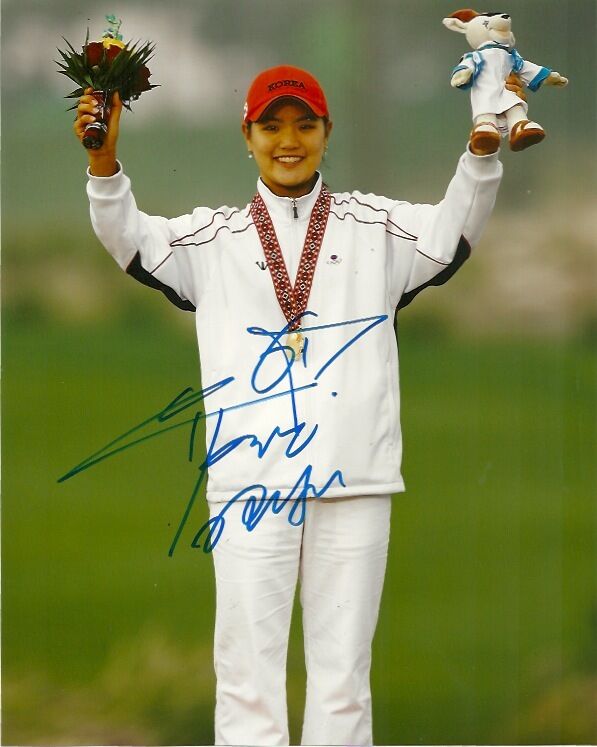 LPGA Ryu So Yeon Autographed Signed 8x10 Photo Poster painting COA A