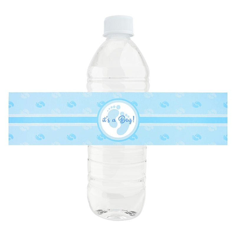 12pcs Baby Shower Decorations Water Bottle Label Stickers It Is A Boy/girl Gift Labels Stickers Gender Reveal Christening Decor