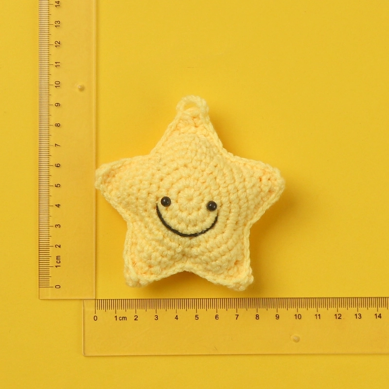 2 Pieces Cute Sunflower Santa Claus Yarn Women’s Bag Pendant Keychain