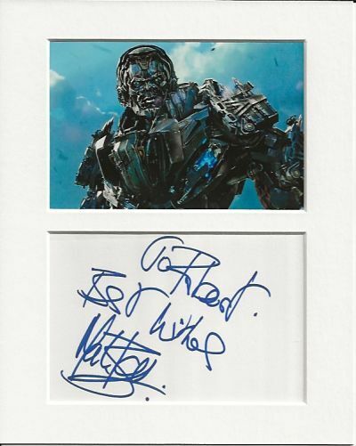 Mark Ryan transformers genuine authentic autograph signature and Photo Poster painting AFTAL COA