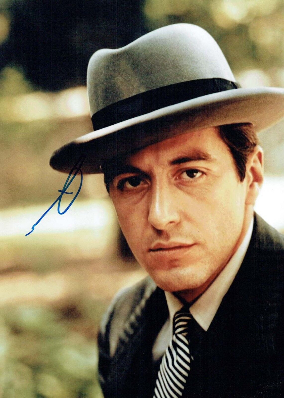 AL PACINO Rare SIGNED Autograph Photo Poster painting 2 AFTAL COA The Godfather Michael Corleone