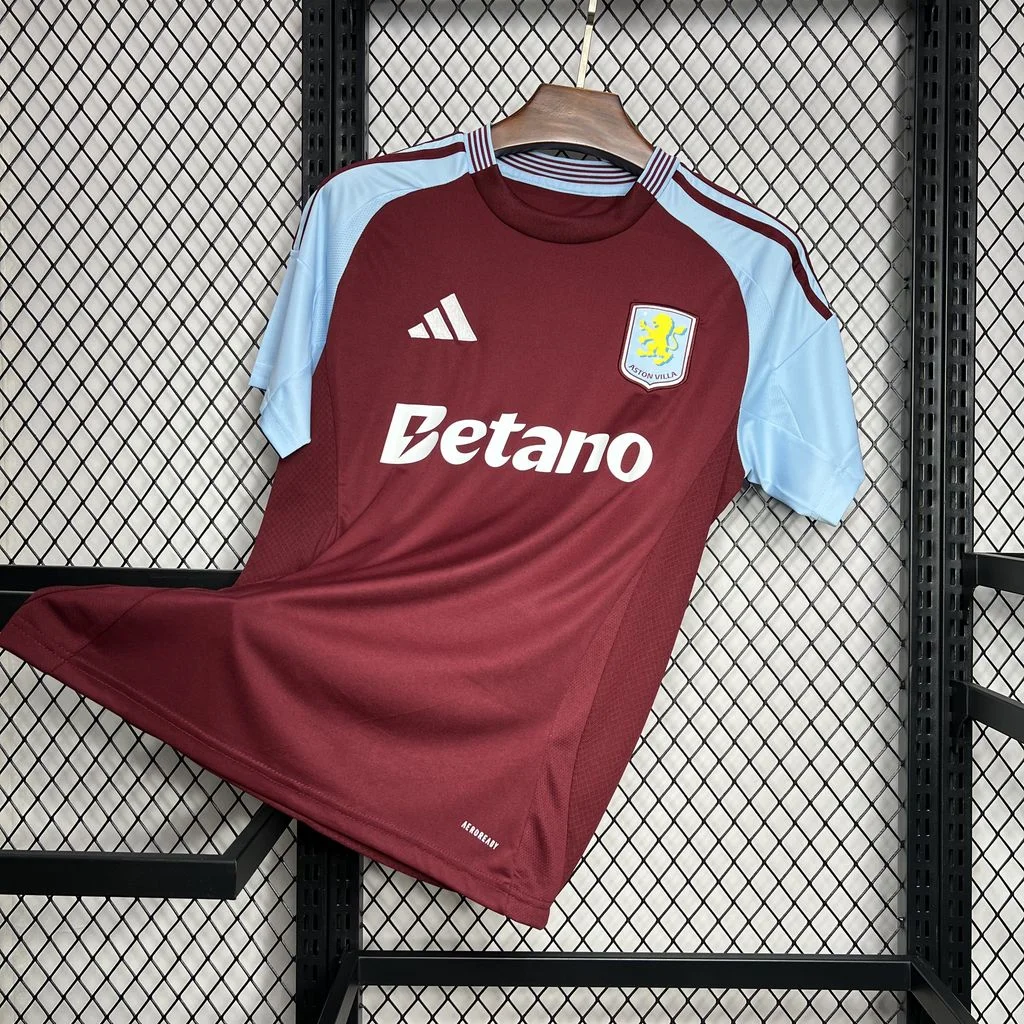 24/25 Aston Villa Home Football Shirt 1:1 Quality