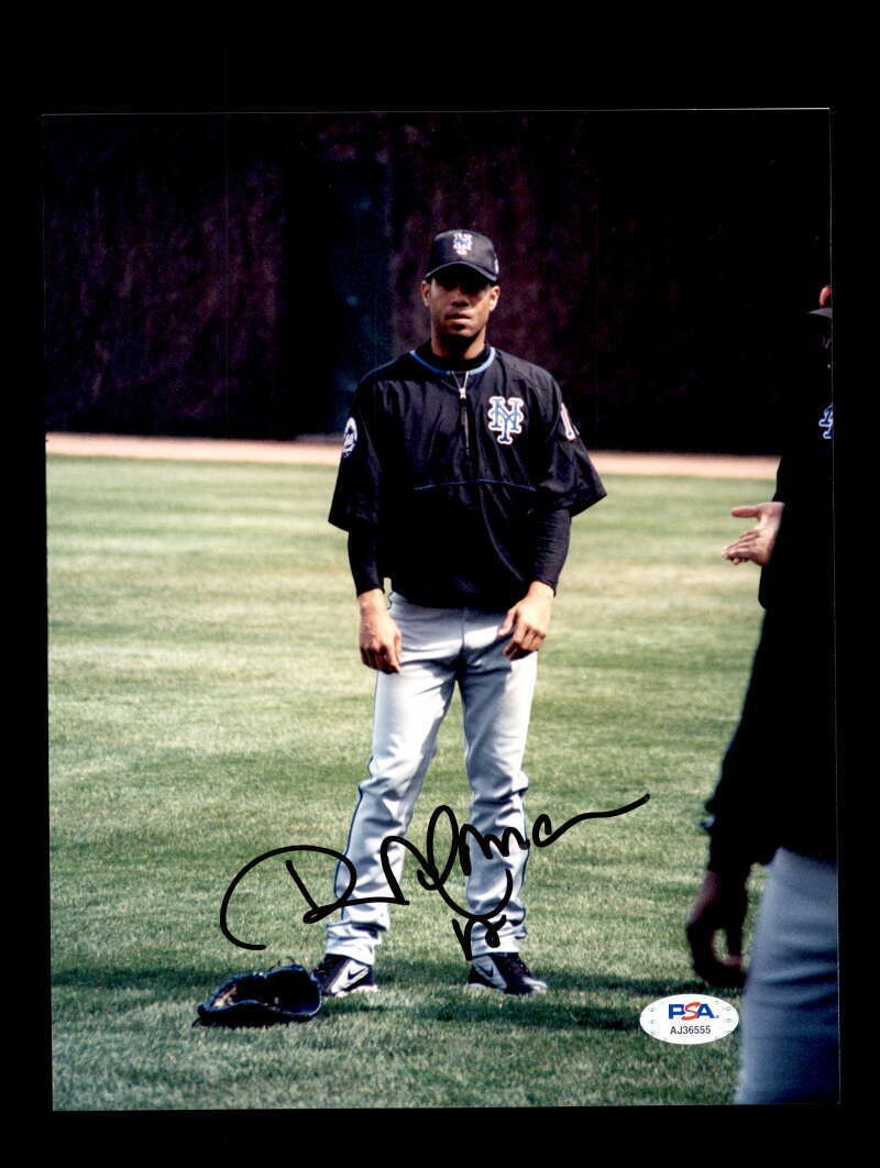 Roberto Alomar PSA DNA Coa Signed 8x10 Photo Poster painting Mets Autograph