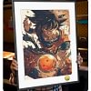 A3 & 4K Size Dominant Son Goku Decorative Painting - Dragon Ball - HuangGua Studio