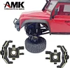 AMK TRX4M Brass Weight Caster Blocks C-Hubs and Steering Blocks Knuckle for 1/18 RC Car TRX4M Upgrade Parts RC Crawler (Steering Blocks Knuckle and C-Hubs)