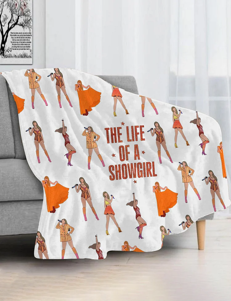The Life Of A Showgirl TS12 Album Blanket