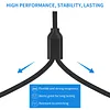 3 Pin XLR Female To RCA Female Y Splitter Audio Interconnect Cable Unbalanced Micrphone Cable Adapter Cable for Speaker & Mic