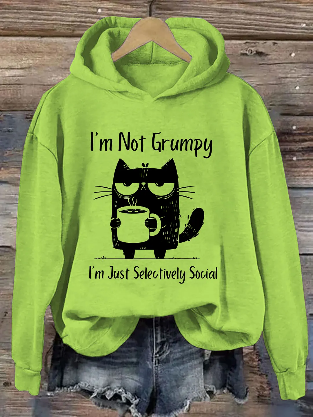 Funny Grumpy Cat Hoodie
