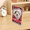 Special Shape Love Table Top Diamond Painting Frame Kits for Beginners