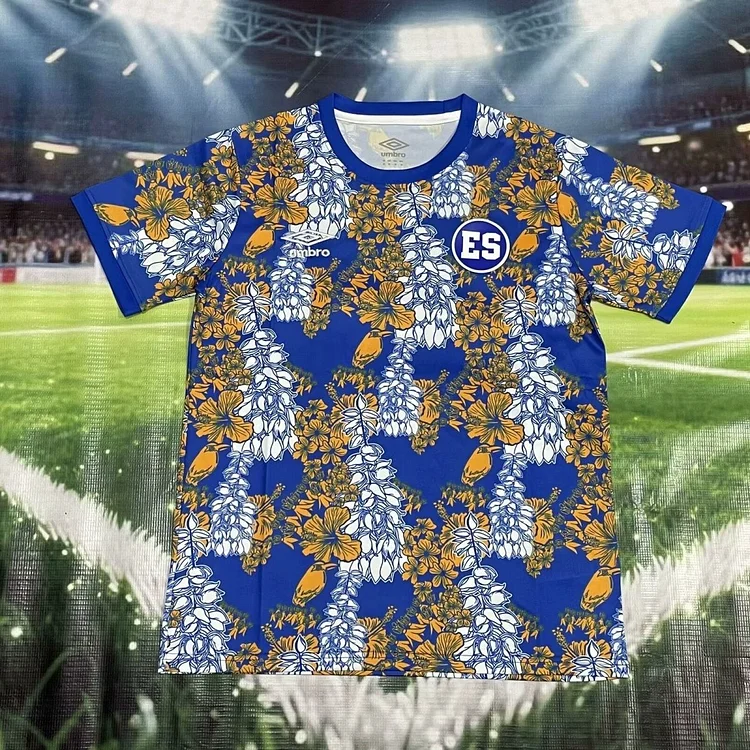 Fans 2025 El Salvador pre-match jersey