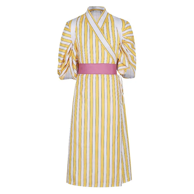 One Piece Sanji Yellow Kimono Outfits Cosplay Costume Halloween Carnival Suit