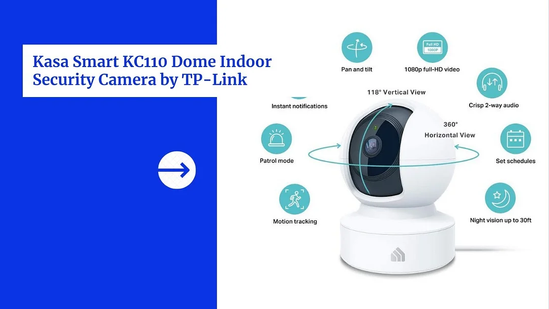 Kasa Smart KC110 Dome Cameras