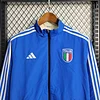 2023/2024 Italy Reversible Windbreaker(Blue-Beige)Football Shirt 1:1 Thai Quality