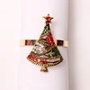 Creative Christmas Theme Catering Napkin Ring