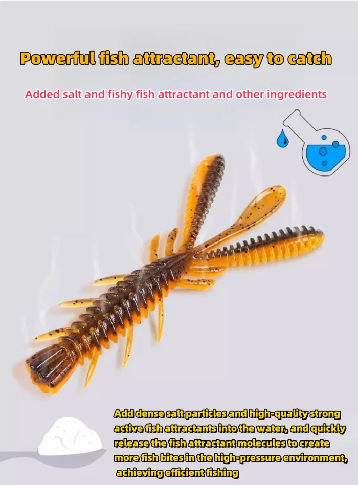 Lure Soft Bait Floating Shrimp