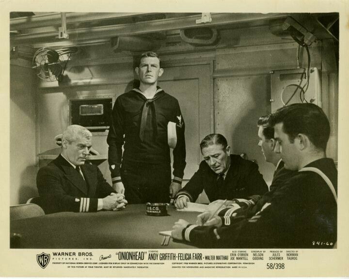 Andy Griffith Onion Head 1958 Original 8x10 Press Photo Poster painting