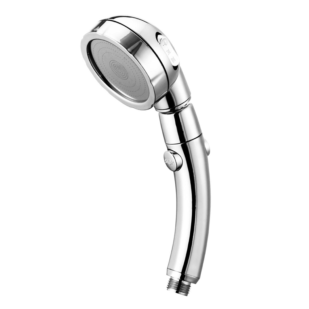 

Portable 360 Rotary 3 Mode Bathroom Pressurized Shower Head Nozzle, 501 Original