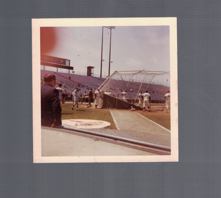 Jim Fairey Montreal Expos Original Photo Poster painting Jarry Park 1970's