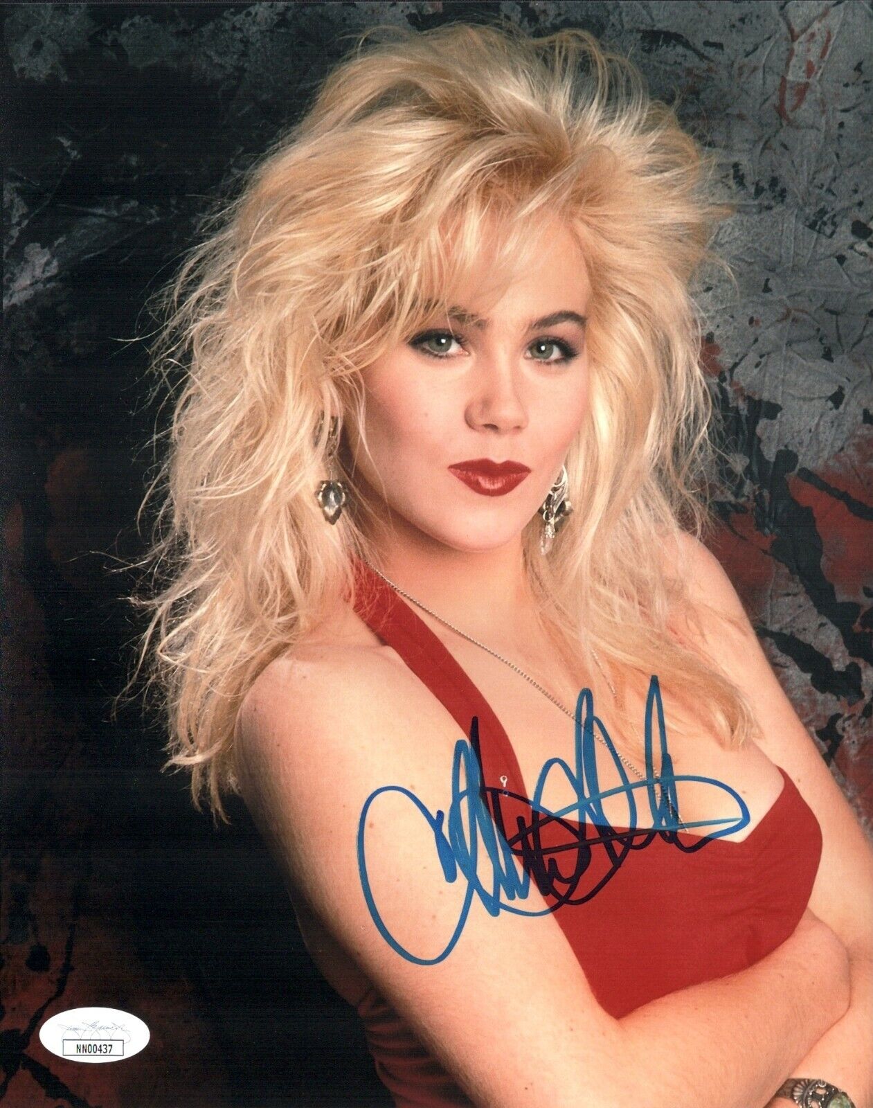 CHRISTINA APPLEGATE Signed MARRIED WITH CHILDREN 8x10 Photo Poster painting Autograph JSA COA