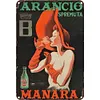 Arancio Manara - Panneaux en &eacute;tain m&eacute;tallique(20*30cm/30*40cm)