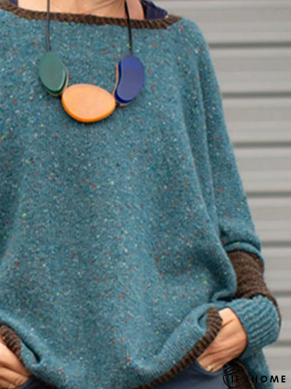 Casual Crew Neck Sweater | IFYHOME