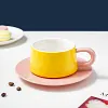 Klein Blue Coffee Cup And Saucer Set Light Luxury Ceramic Cup