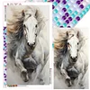 (40*70cm)Horse - Full Round Drill Diamond Painting