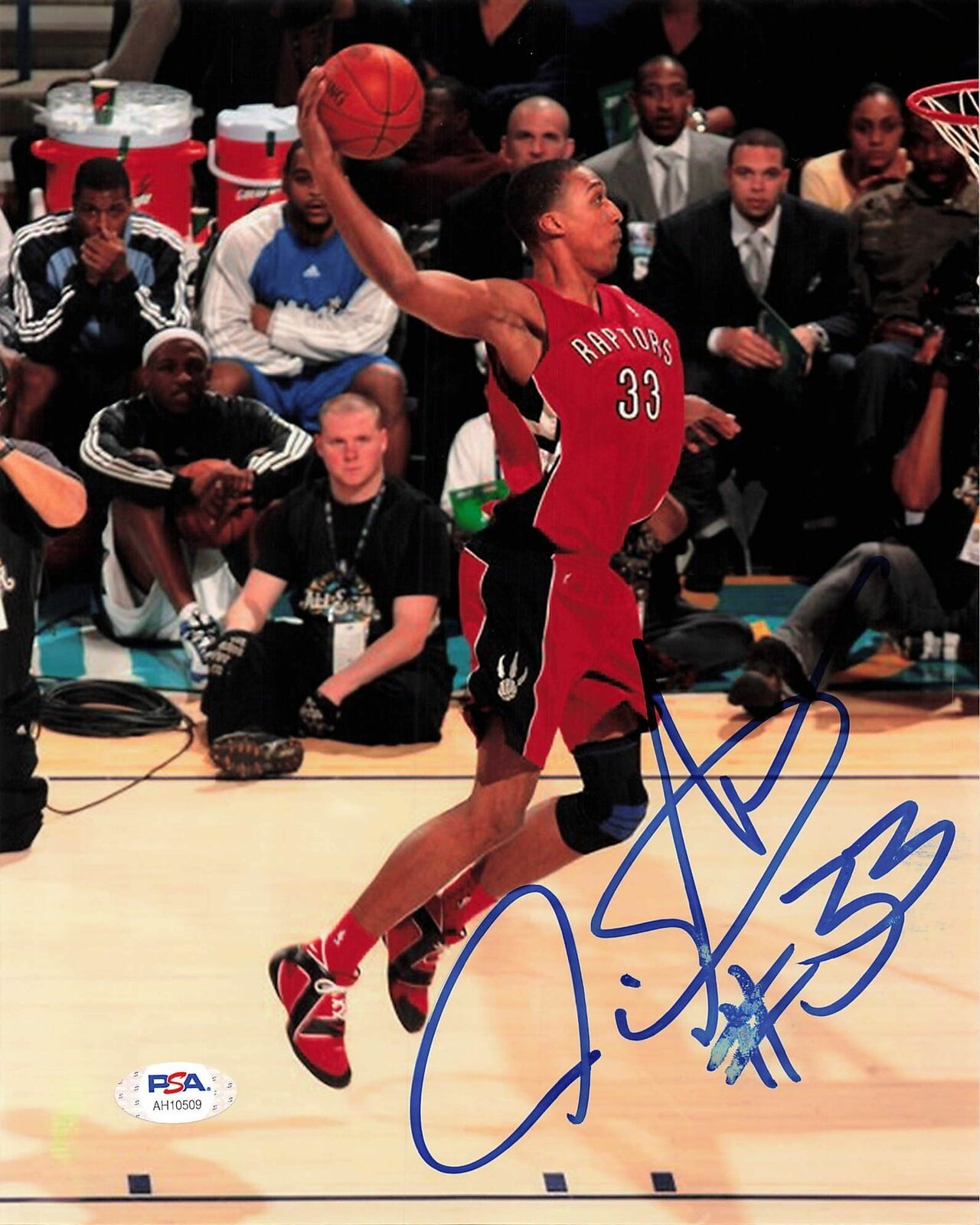 Jamario Moon signed 8x10 Photo Poster painting PSA/DNA Toronto Raptors Autographed