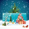 Diamond Painting -DIY 12pcs Christmas Greeting Cards Holiday Party Cards