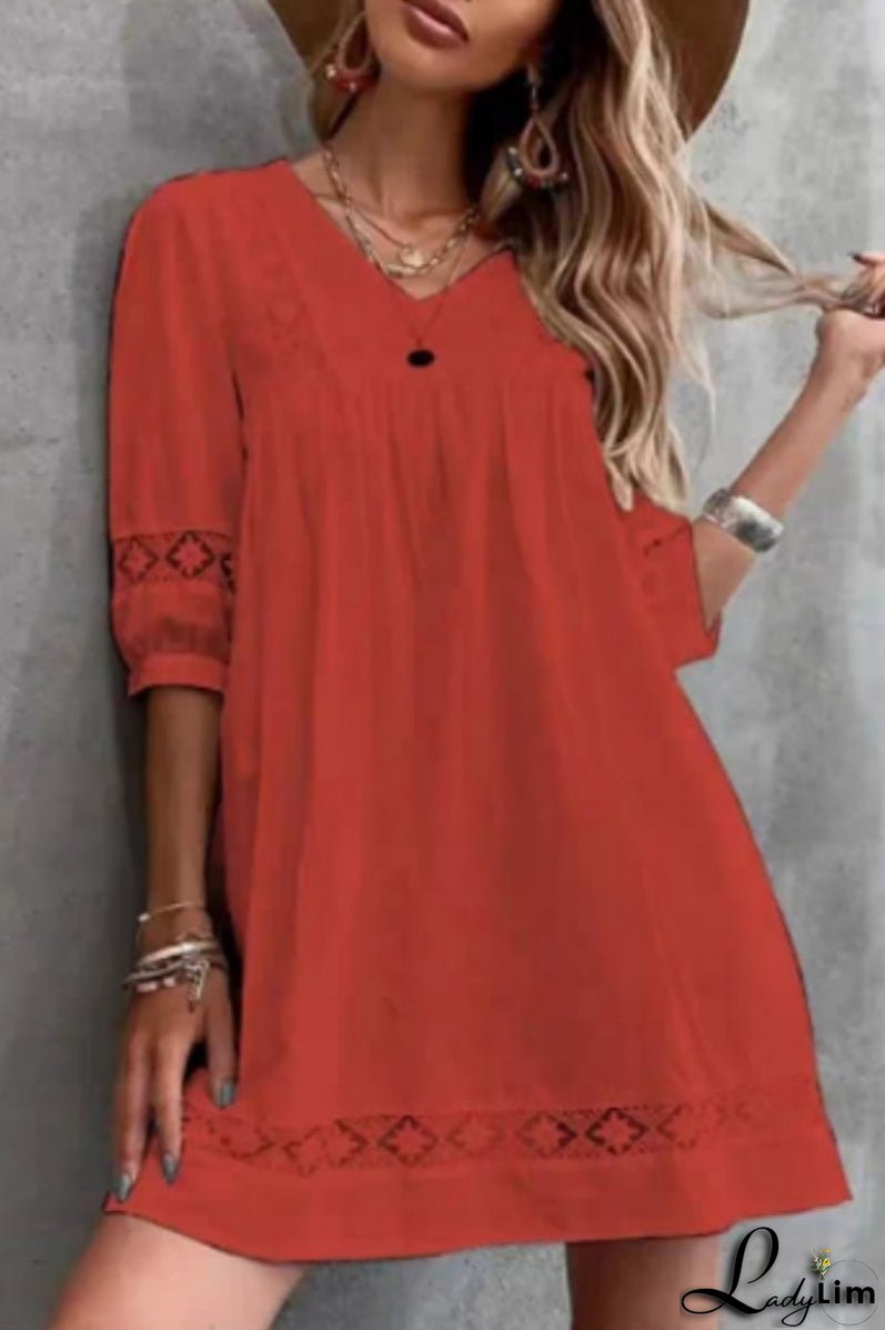 Bold and Breezy Dress