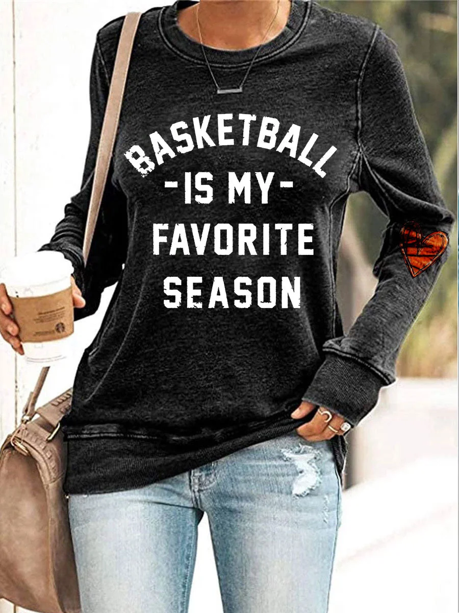 Basketball Is My Favorite Season Sweatshirt