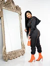 TOO FLY HOODED JUMPSUIT