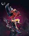 POP Scale Sitting Monkey D. Luffy - ONE PIECE Resin Statue - TianYi Studio [In Stock]