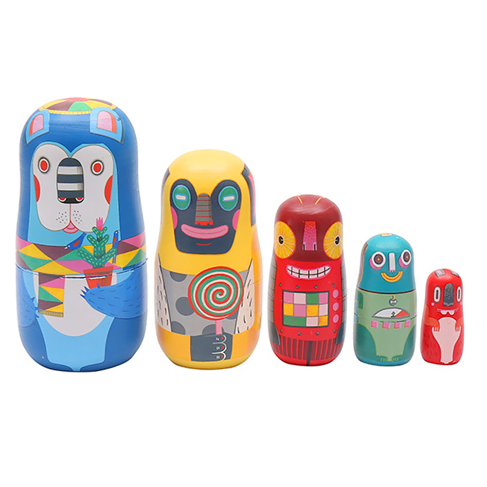 

5 Layers Ornaments Matryoshka Nesting Dolls, 501 Original