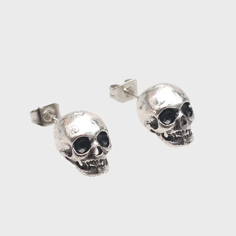 Grape Skulls Earrings