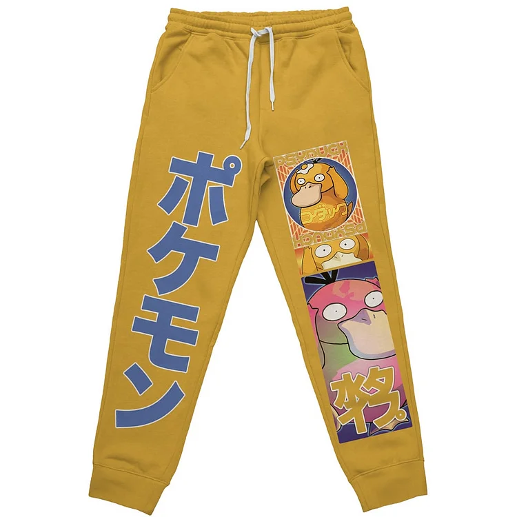 Psyduck Pokemon Streetwear Sweatpants