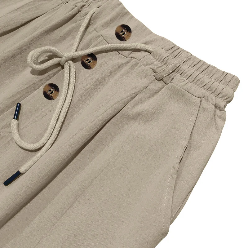 Men's Linen Trousers-inspireuse