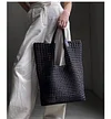 Global Limited-Hand-woven Oversized Leather Tote, Leather Shoulder Bag Handbag