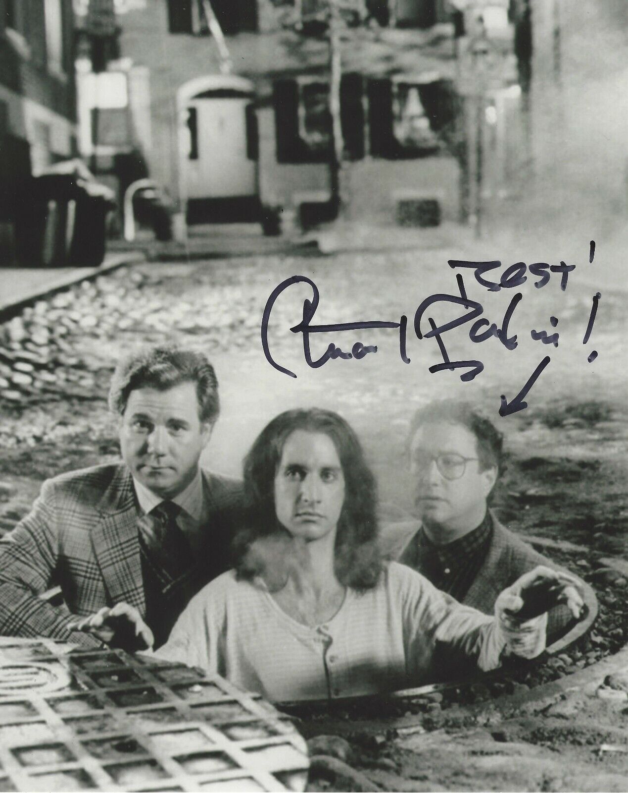 STUART PANKIN SIGNED AUTHENTIC 'SECOND SIGHT' 8x10 MOVIE Photo Poster painting w/COA ACTOR