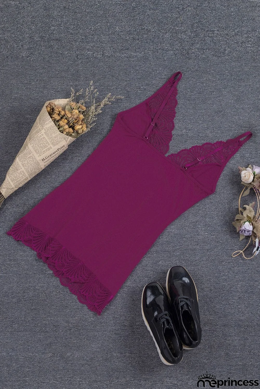 Microfibra Lace Chemise