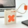 XiaoX 22.5W Power Bank Fast Charging 10000mAh Portable Built-in Data Cable