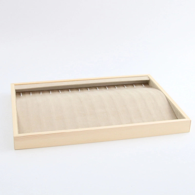 New Products In Stock Log Jewelry Display Tray Fashion Ring Necklace Brace Lace Bracelet Pendant Stand Jewelry Rack Props