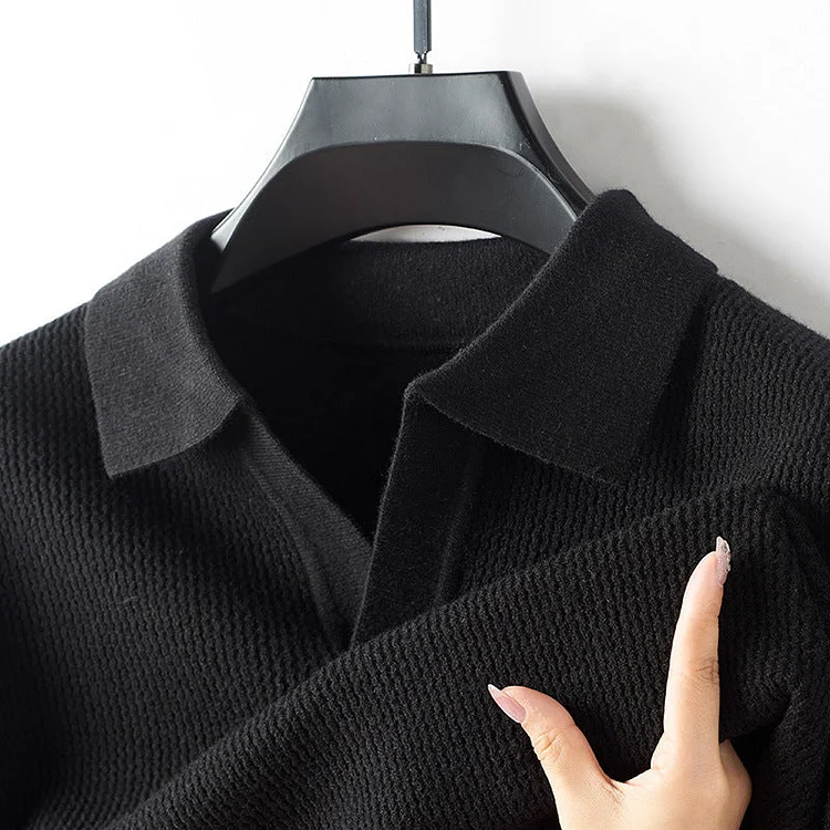 Lorenzo Vitali Knit Polo Sweater QueenFunky