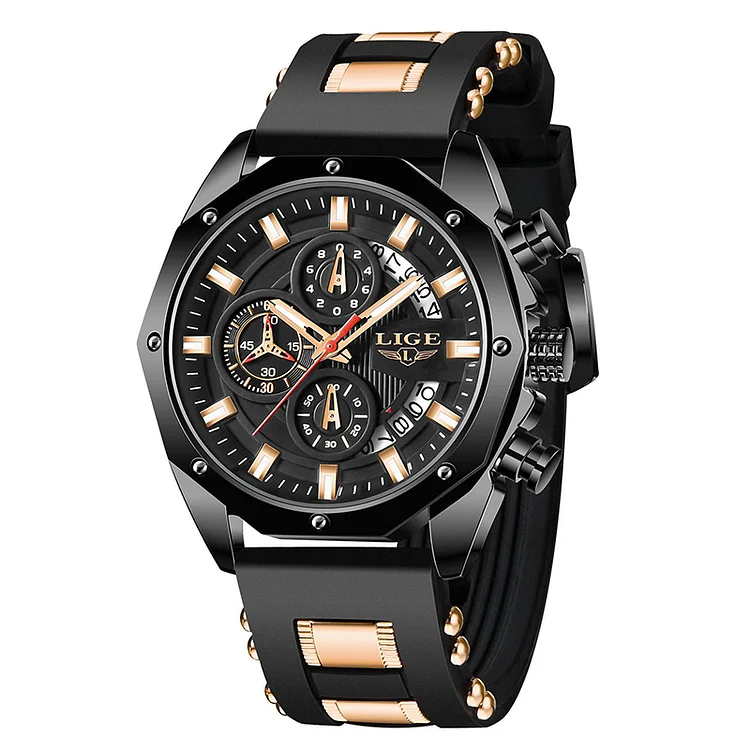 Men Top Brand Luxury Silicone Sport Watch