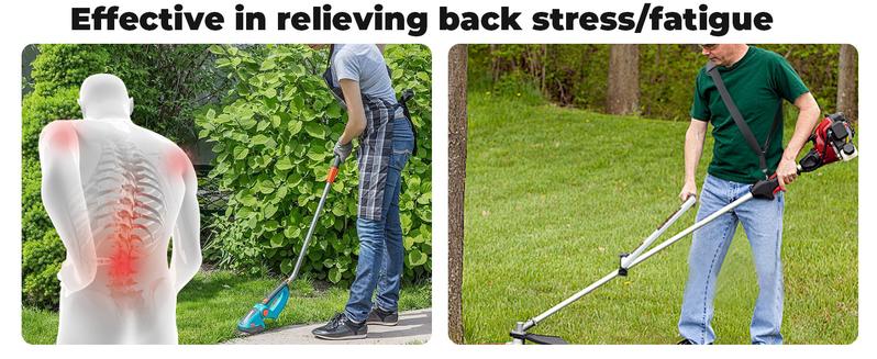 Product Introduction of Upgraded Ergonomic Trimmer Grip, String Trimmer Handle, with Trimmer Shoulder Harness, Weed Eater Handle Extension for Trimming, Weedeater Handle Grip for String Trimmer, Lawn Care and Landscaping 2