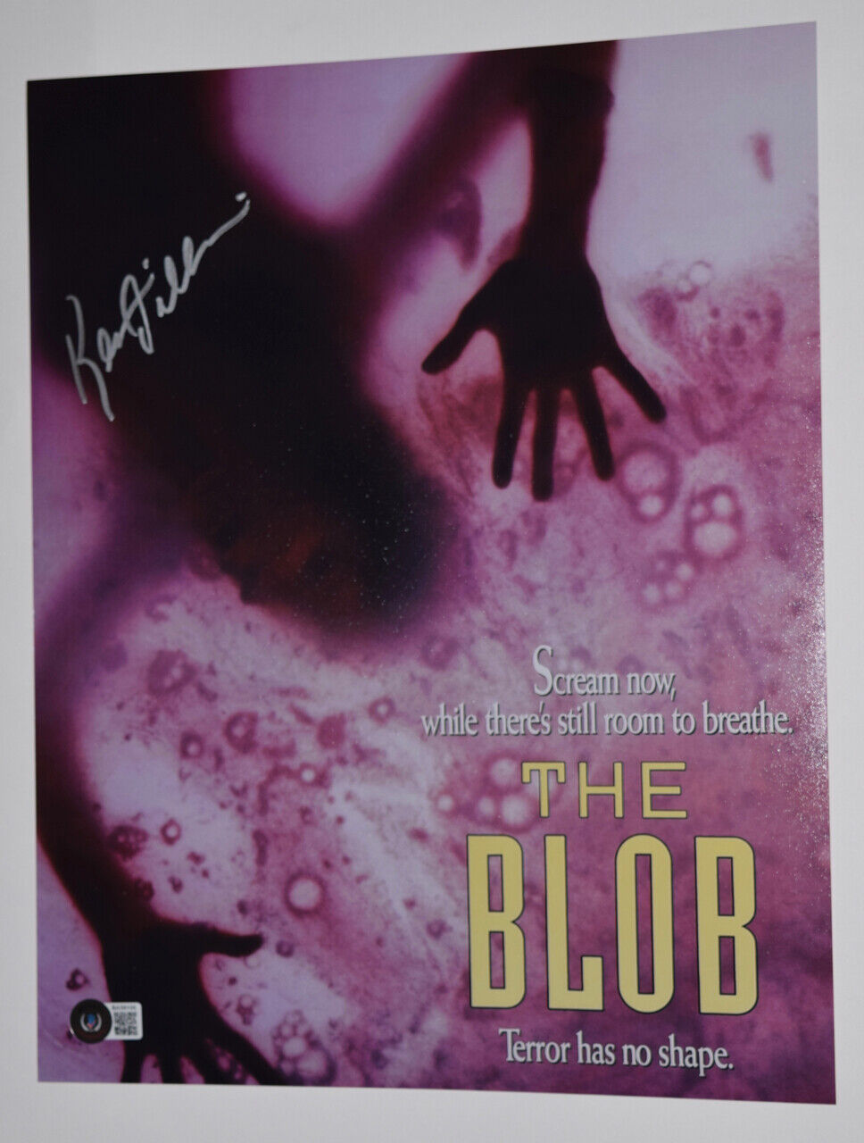 Kevin Dillon Signed Autographed 11x14 Photo Poster painting The Blob Horror Film Beckett COA