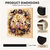 Halloween Bead Art DIY Pearl Painting Kit with Frame 20x20cm(Ghost Potion)